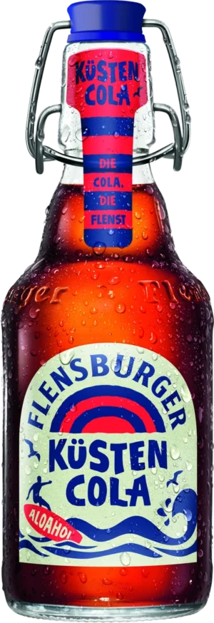 Flensburger Küstencola 0,33 l plopp-korgiga pudel