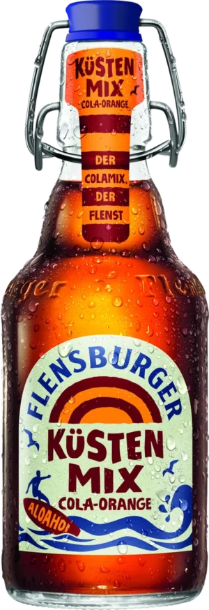 Flensburger Küstenmix Cola-Orange 0,33 l plopp-korgiga pudel