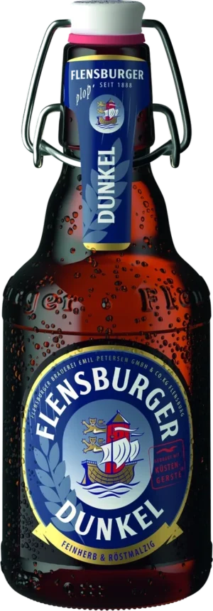 Flensburger Dunkel 0,33 l plopp-korgiga pudel