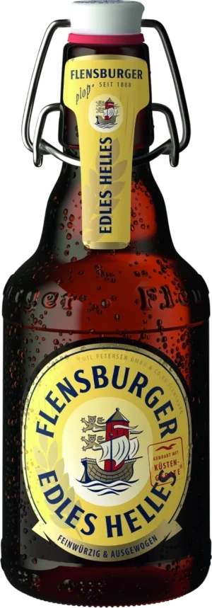 Flensburger Edles Helles 0,33 l plopp-korgiga pudel