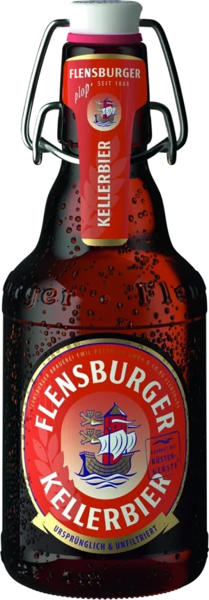 Flensburger Kellerbier 0,33 l plopp-korgiga pudel