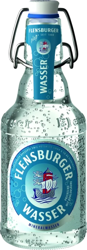 Flensburger Wasser 0,33 l plopp-korgiga pudel