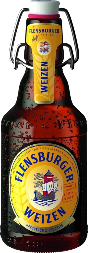 Flensburger Weizen 0,33 l plopp-korgiga pudel