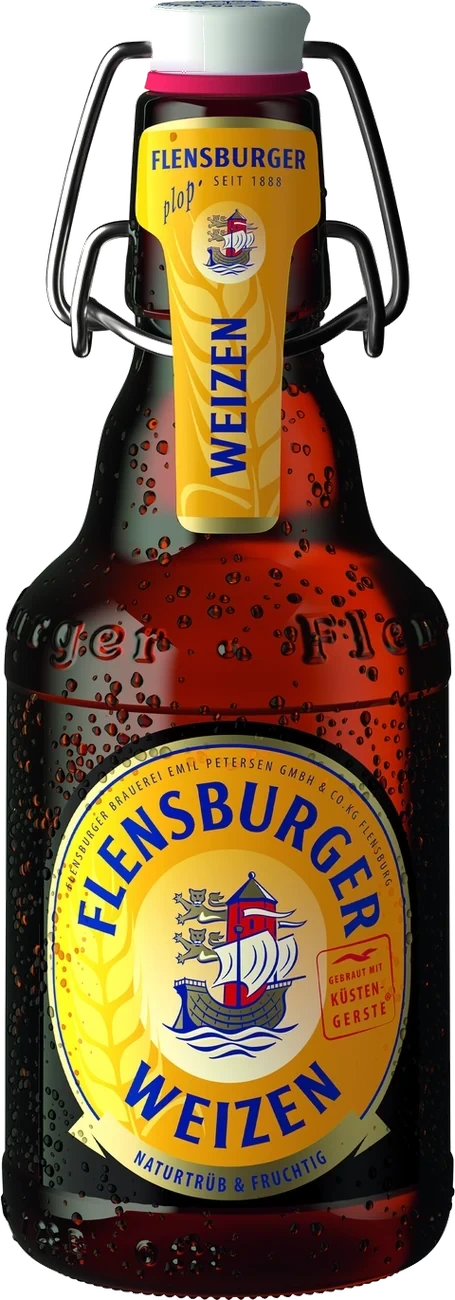 Flensburger Weizen 0,33 l plopp-korgiga pudel